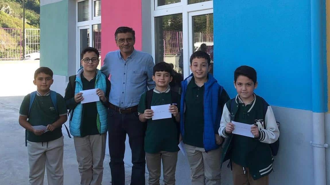 ÖĞRENCİLERİMİZDEN ÖRNEK DAVRANIŞ
